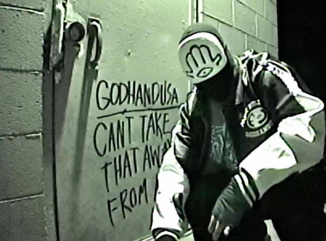 Still from GODHANDUSA's "Can't Take That Away From Me", shot by Collin 2kcol McMinn
